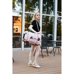 Travel Backpack 50L New Premium - Unisex Extra Large Laptop Backpack for Hiking, Climbing & Business Trips, Waterproof,Pink